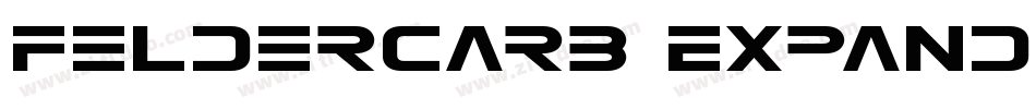 Feldercarb Expanded字体转换